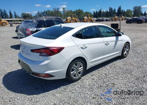 2020 Hyundai Elantra Sel z USA, uszkodzony, nr VIN 5NPD84LFXLH557460